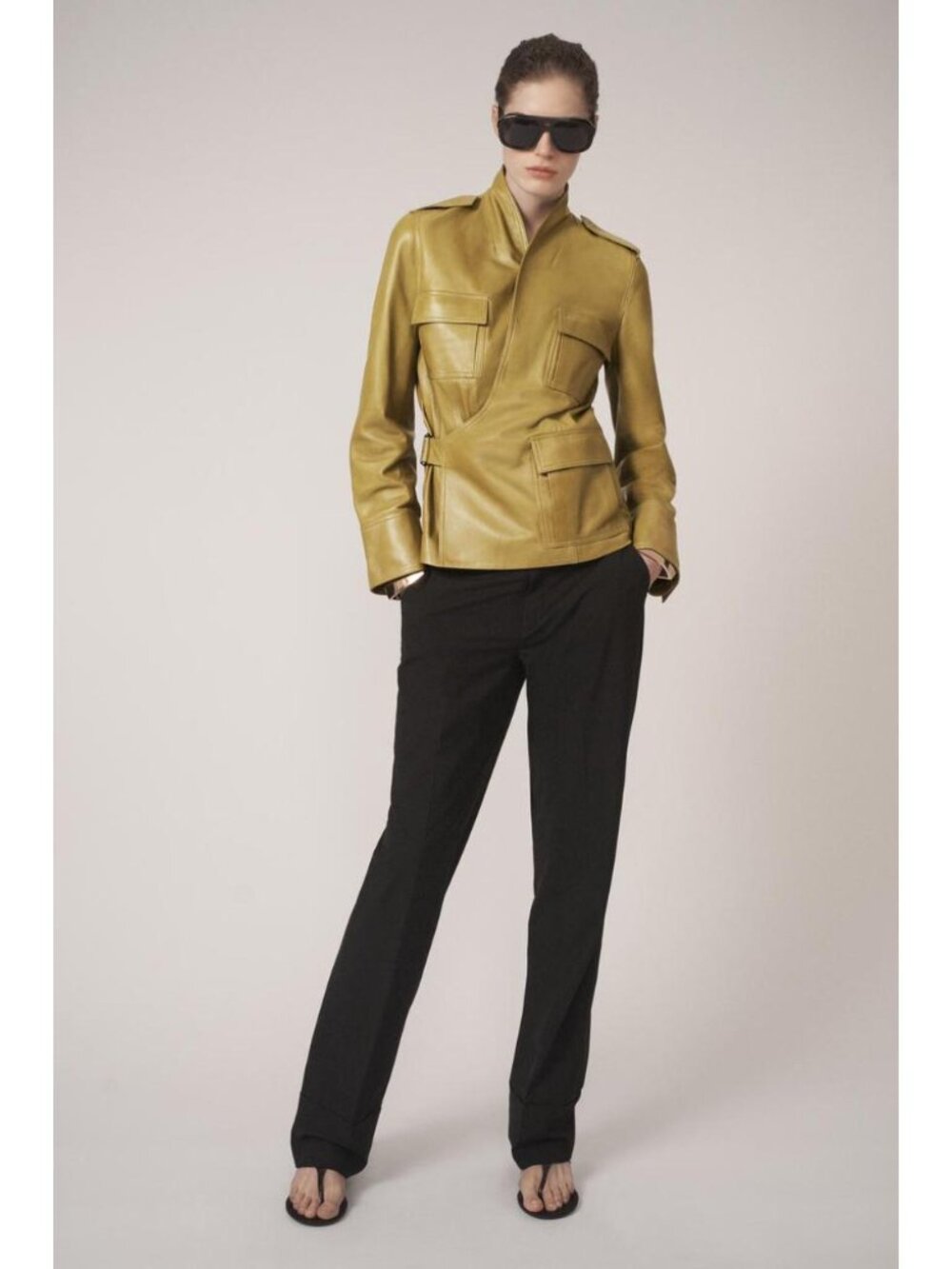ZARA 100% LEATHER JACKET - THE ITEM ZARA WOMAN